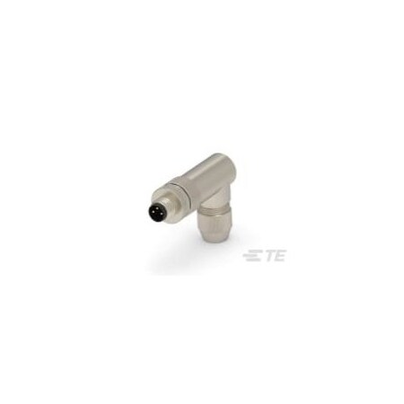Te Connectivity M8 SCREW  MALE R/A SHIELD 3P GOLD T4013019031-000